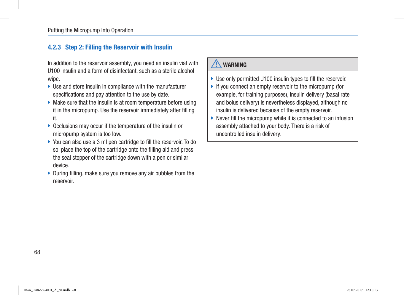 Page 10 of Roche Diagnostics Diabetes Care GW Accu-Chek  Solo micropump User Manual Part 2