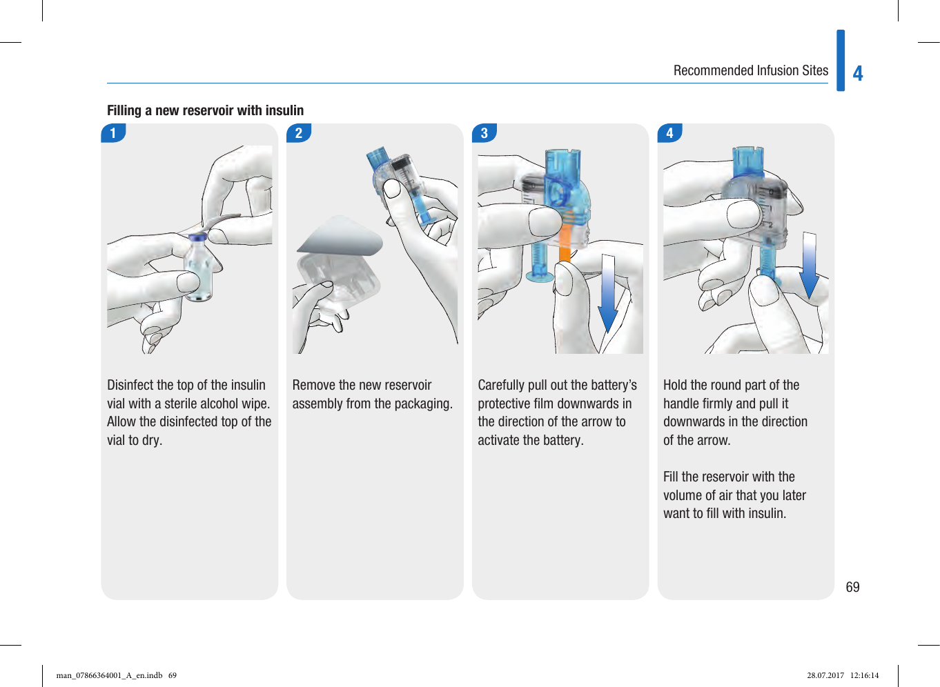 Page 11 of Roche Diagnostics Diabetes Care GW Accu-Chek  Solo micropump User Manual Part 2