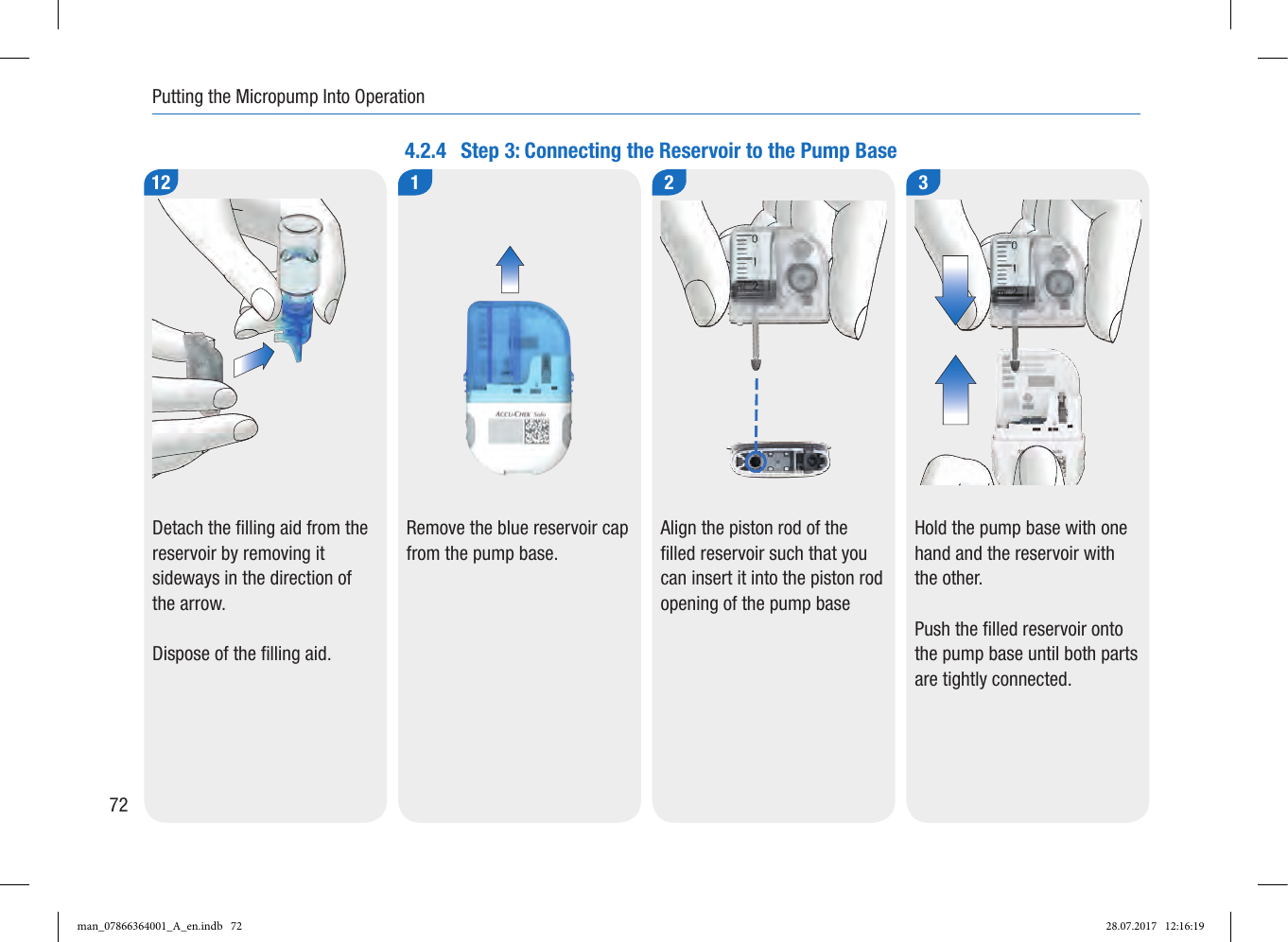Page 14 of Roche Diagnostics Diabetes Care GW Accu-Chek  Solo micropump User Manual Part 2