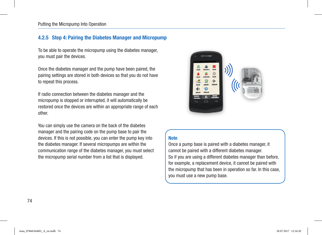 Page 16 of Roche Diagnostics Diabetes Care GW Accu-Chek  Solo micropump User Manual Part 2