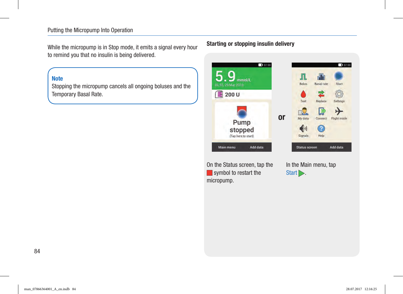 Page 26 of Roche Diagnostics Diabetes Care GW Accu-Chek  Solo micropump User Manual Part 2