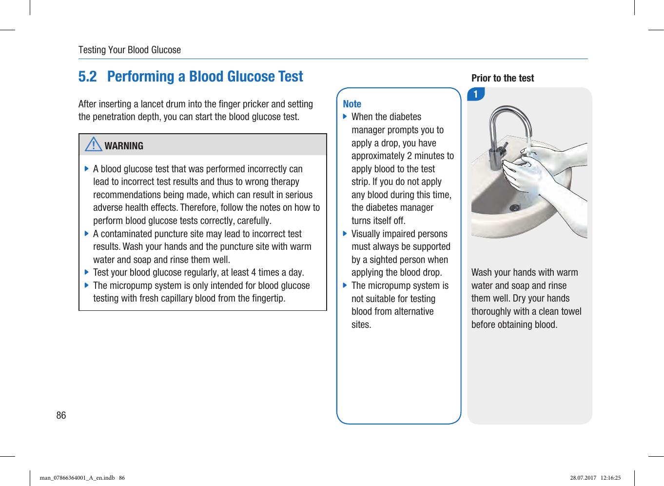 Page 28 of Roche Diagnostics Diabetes Care GW Accu-Chek  Solo micropump User Manual Part 2