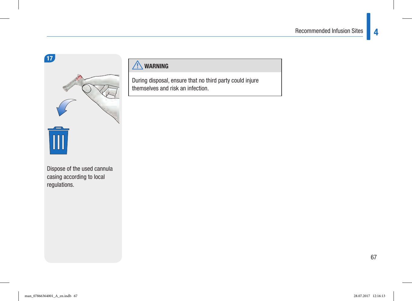 Page 9 of Roche Diagnostics Diabetes Care GW Accu-Chek  Solo micropump User Manual Part 2