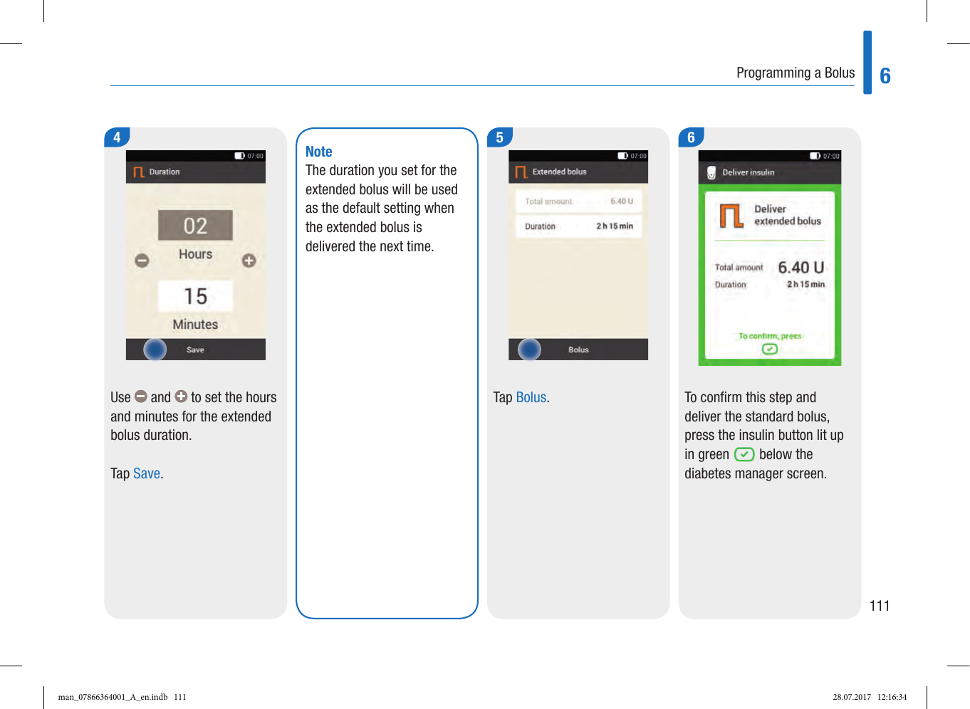 Page 25 of Roche Diagnostics Diabetes Care GW Accu-Chek  Solo micropump User Manual Part 3