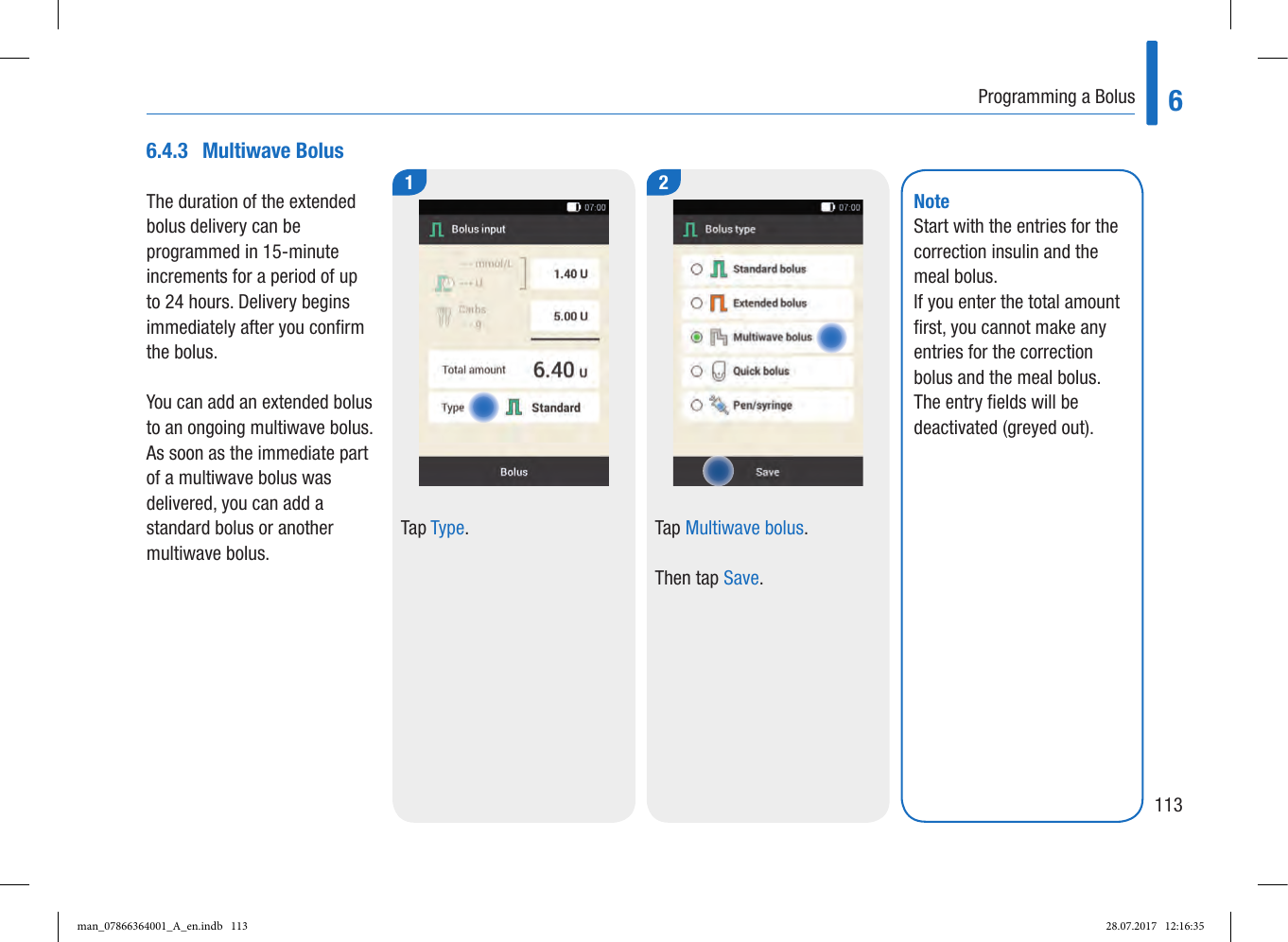 Page 27 of Roche Diagnostics Diabetes Care GW Accu-Chek  Solo micropump User Manual Part 3