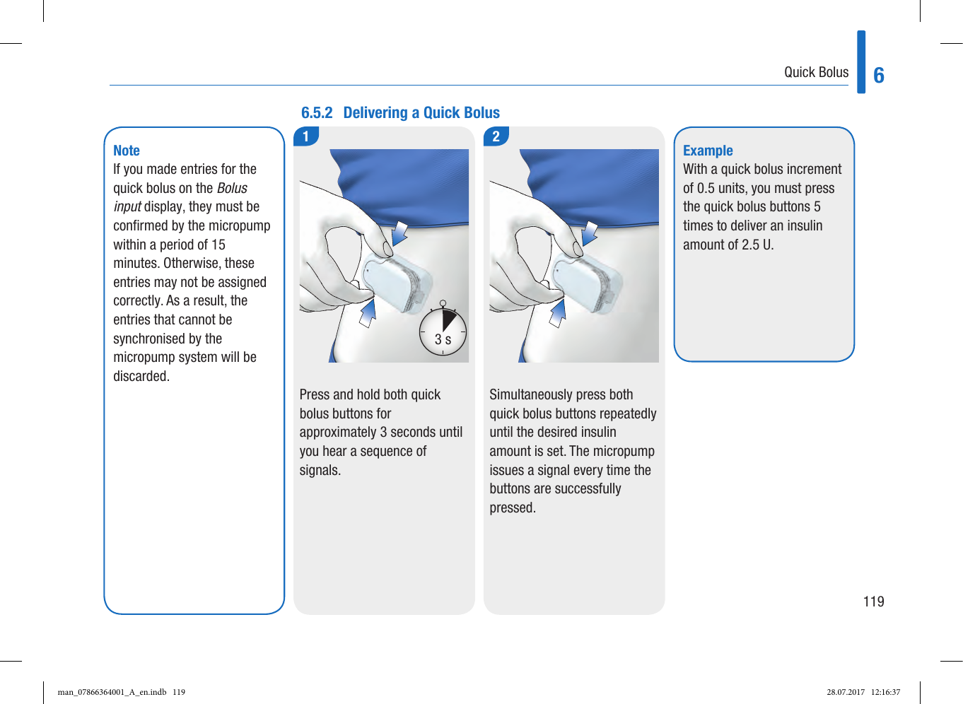 Page 33 of Roche Diagnostics Diabetes Care GW Accu-Chek  Solo micropump User Manual Part 3