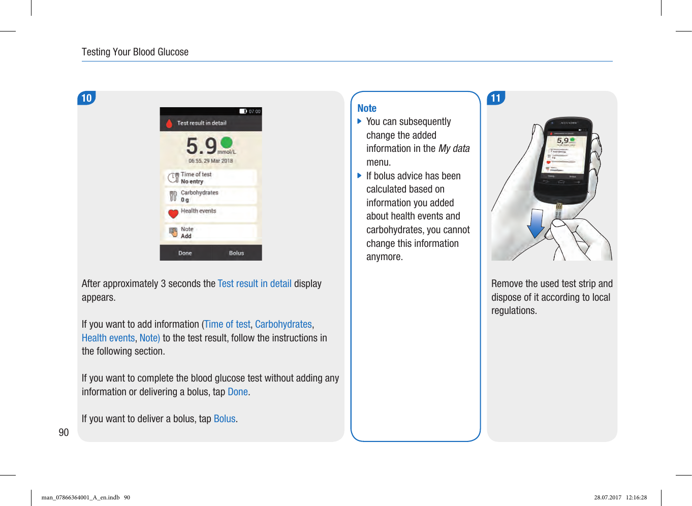 Page 4 of Roche Diagnostics Diabetes Care GW Accu-Chek  Solo micropump User Manual Part 3