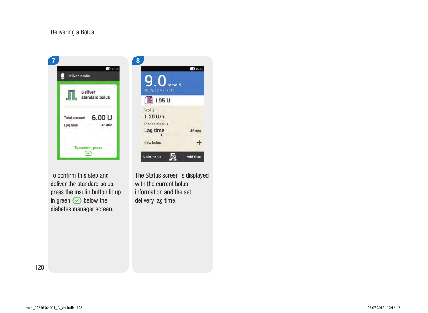 Page 42 of Roche Diagnostics Diabetes Care GW Accu-Chek  Solo micropump User Manual Part 3