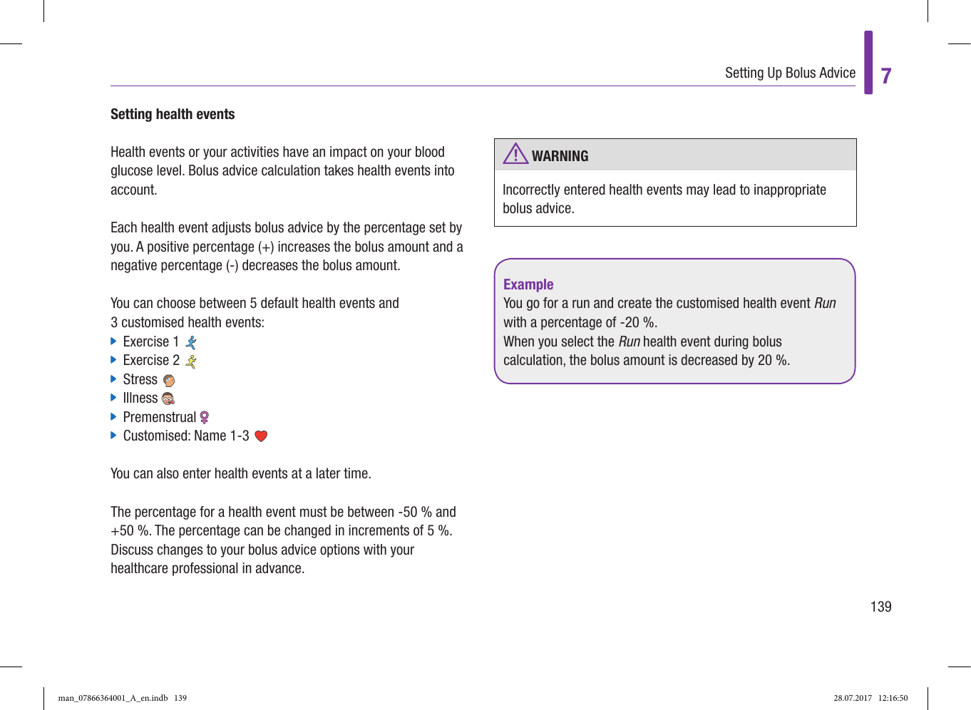 Page 53 of Roche Diagnostics Diabetes Care GW Accu-Chek  Solo micropump User Manual Part 3