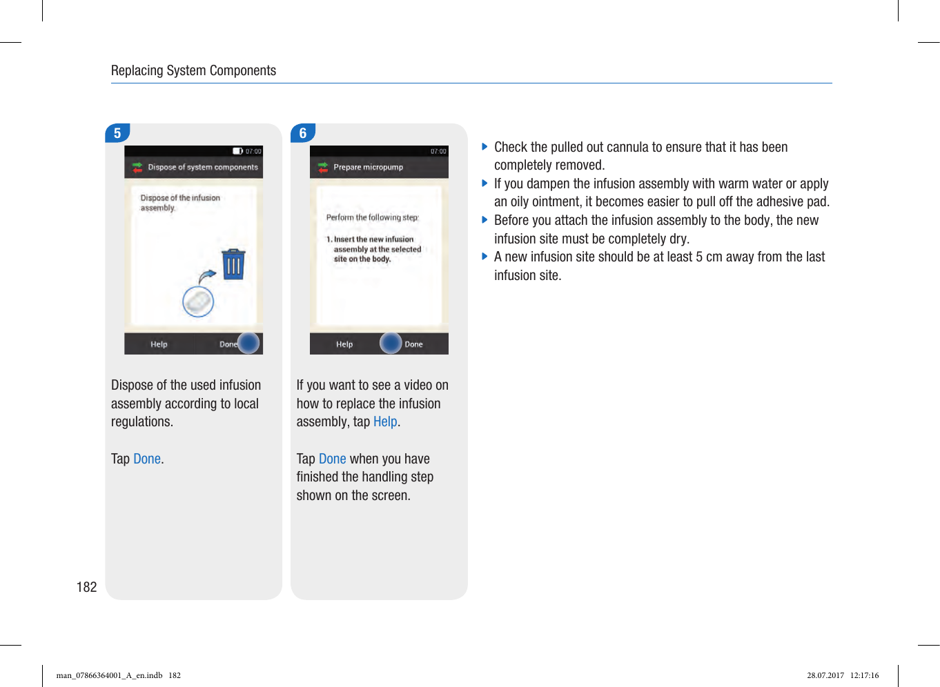 Page 14 of Roche Diagnostics Diabetes Care GW Accu-Chek  Solo micropump User Manual Part 4
