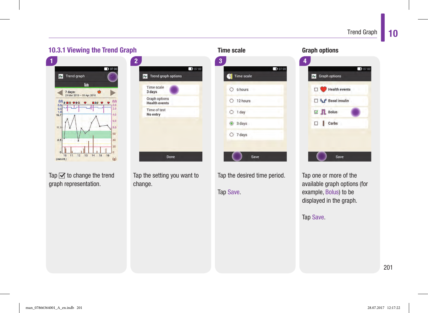 Page 33 of Roche Diagnostics Diabetes Care GW Accu-Chek  Solo micropump User Manual Part 4