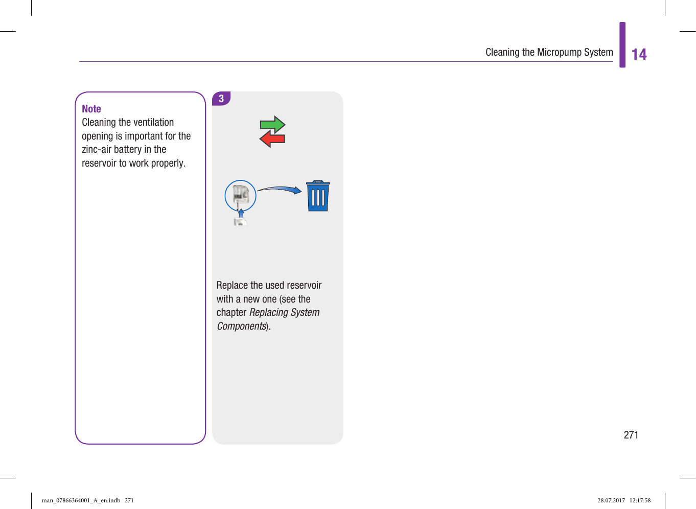 Page 26 of Roche Diagnostics Diabetes Care GW Accu-Chek  Solo micropump User Manual Part 5