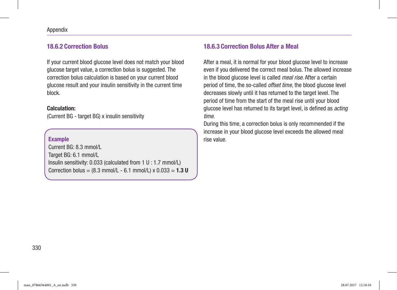 Page 2 of Roche Diagnostics Diabetes Care GW Accu-Chek  Solo micropump User Manual Part 6