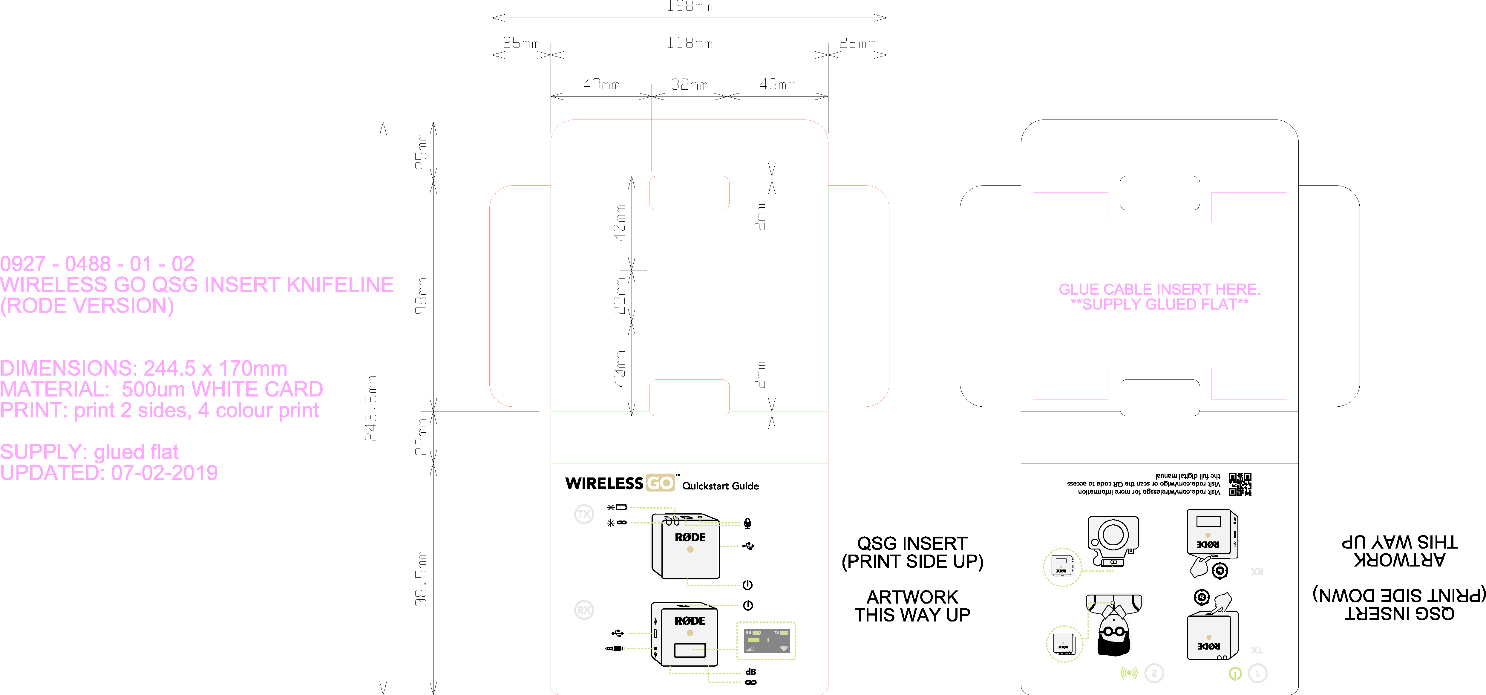 Rode Microphones WGO Wireless Microphone System User Manual