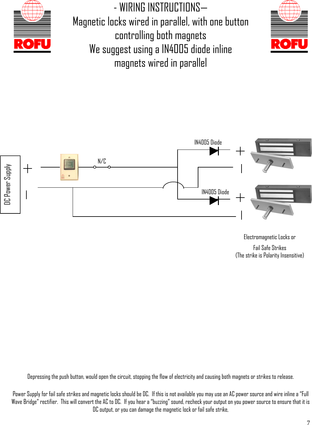 Page 7 of 8 - Rofu Section 4A-wiring Diagrams Basic Wiring Diagram Rofu-basic-wiring-diagrams