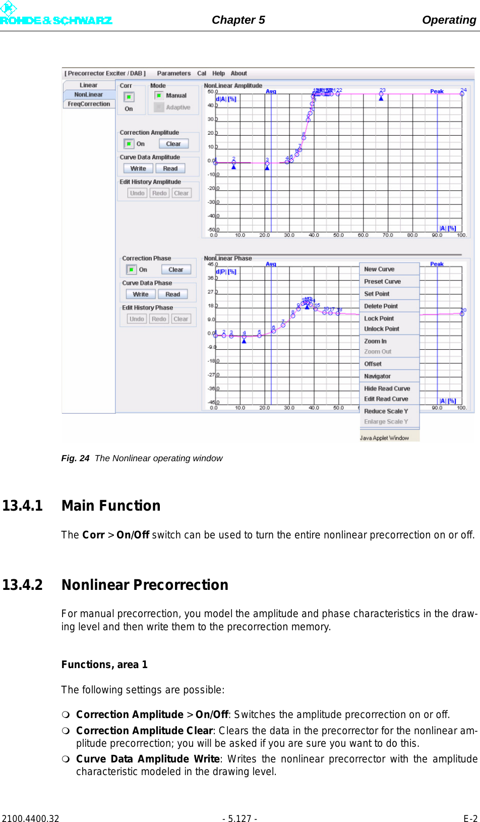 Page 245 of Rohde and Schwarz SLV8000 SLV8000 Low Power Transmitter User Manual 32 SLX8000 12 12 07 01 00