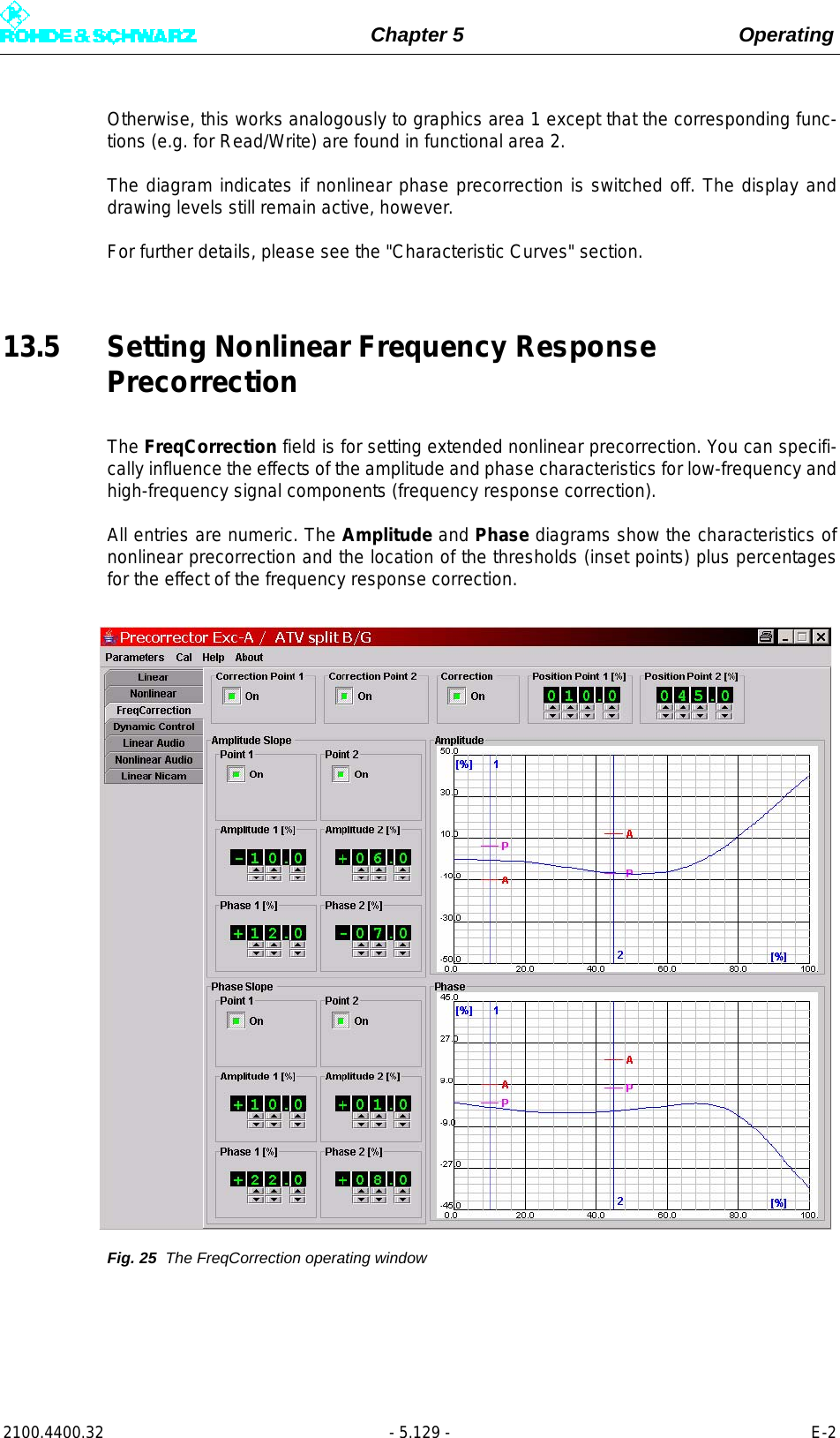 Page 247 of Rohde and Schwarz SLV8000 SLV8000 Low Power Transmitter User Manual 32 SLX8000 12 12 07 01 00