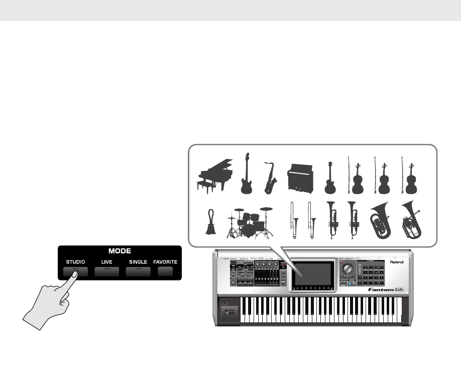 Roland Fantom G6 Users Manual G Q E