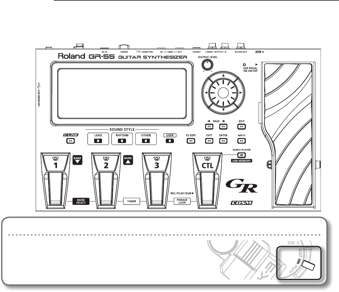 gr 55 floorboard manual