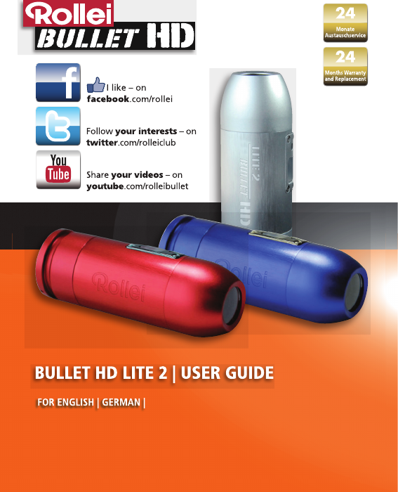 Rollei Bullet Hd Lite 2 User Guide