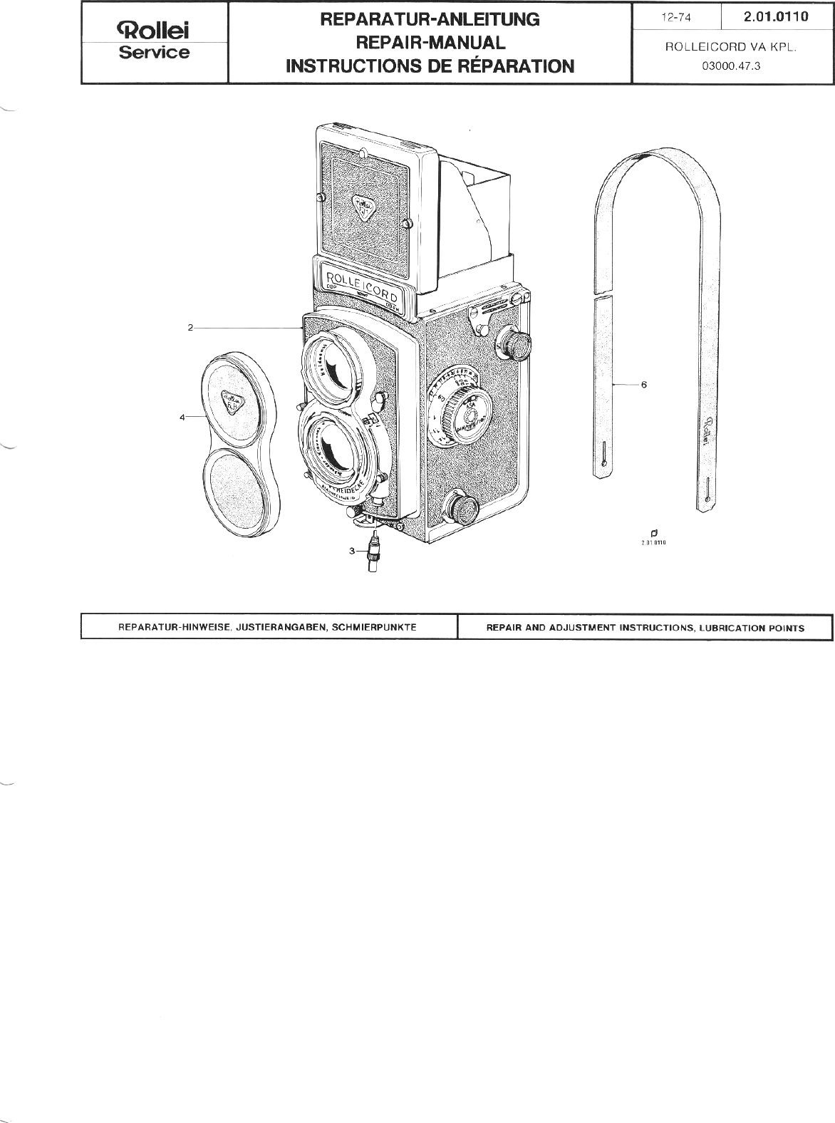 Rollei Rolleicord Va Repair Manual