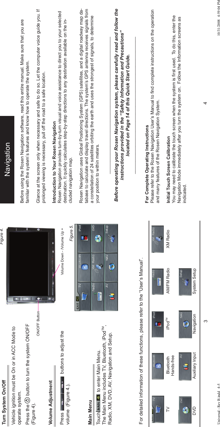 Page 3 of 9 - Rosen-Entertainment-Systems Rosen-Entertainment-Systems-Ds-Un0810-Users-Manual- Universal - Rev B  Rosen-entertainment-systems-ds-un0810-users-manual