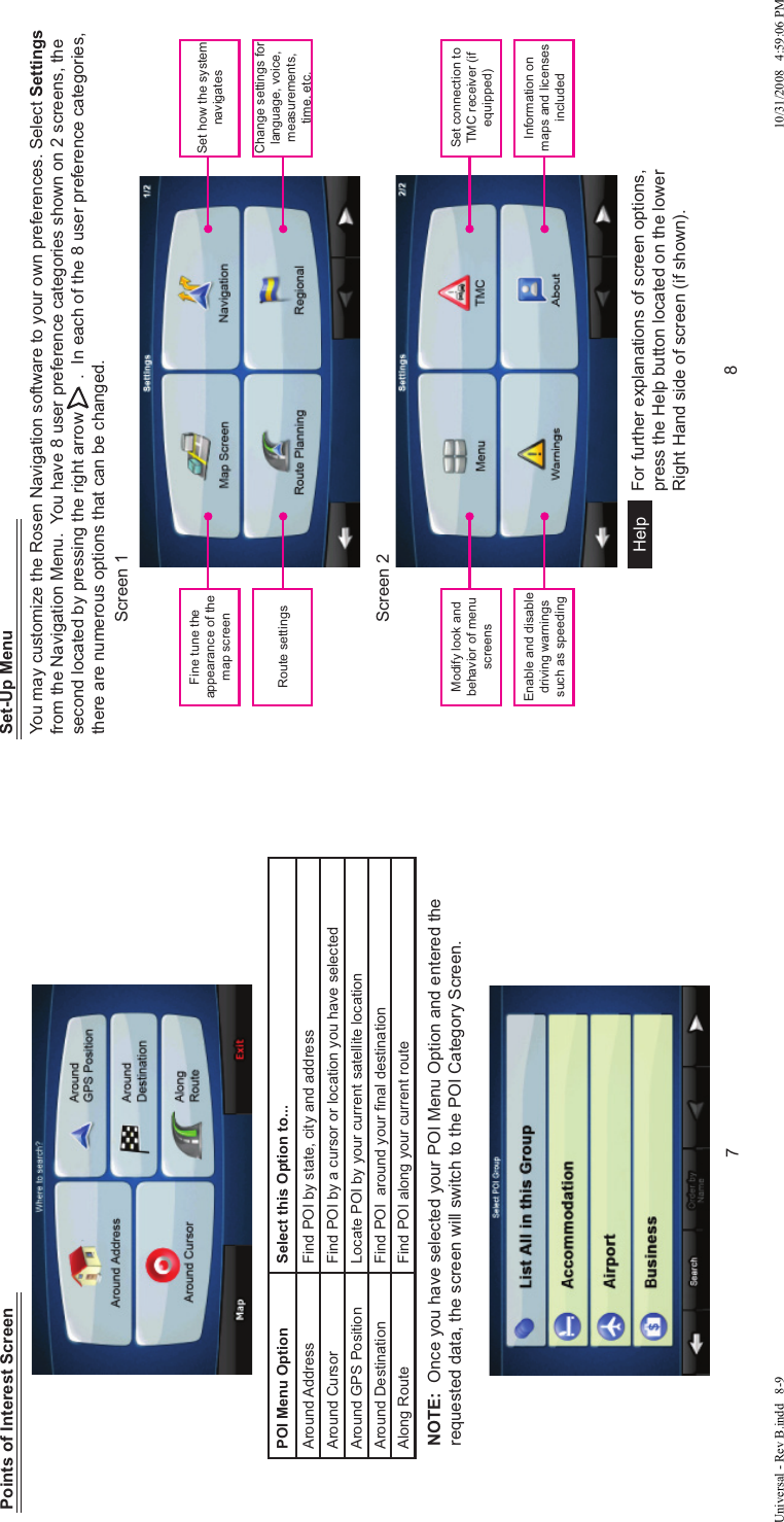 Page 5 of 9 - Rosen-Entertainment-Systems Rosen-Entertainment-Systems-Ds-Un0810-Users-Manual- Universal - Rev B  Rosen-entertainment-systems-ds-un0810-users-manual