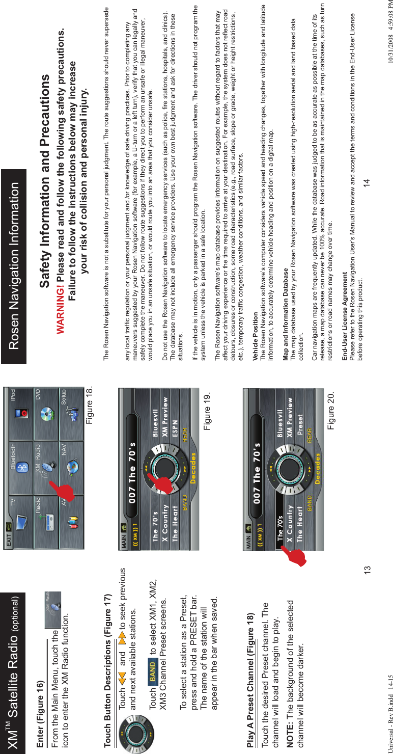 Page 8 of 9 - Rosen-Entertainment-Systems Rosen-Entertainment-Systems-Ds-Un0810-Users-Manual- Universal - Rev B  Rosen-entertainment-systems-ds-un0810-users-manual