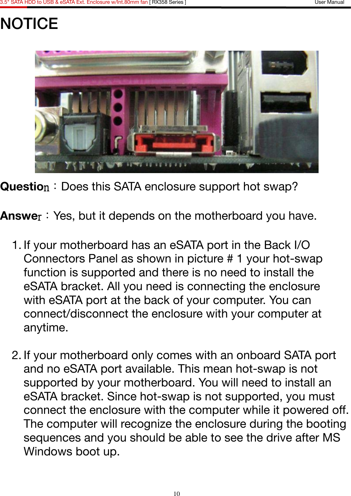 Page 11 of 11 - Rosewill Rosewill-Rx358-Users-Manual- External  Rosewill-rx358-users-manual