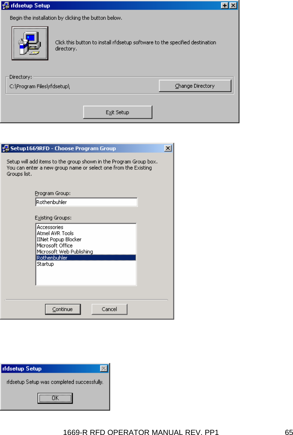 1669-R RFD OPERATOR MANUAL REV. PP1  65     