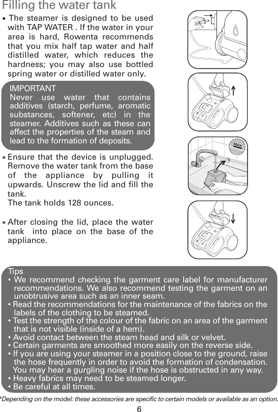 Rowenta Garment Steamer Is9000 Users Manual