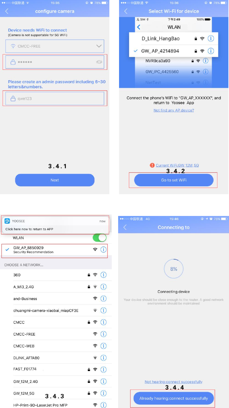 Rubetek RV3404 Smart home wifi camera User Manual