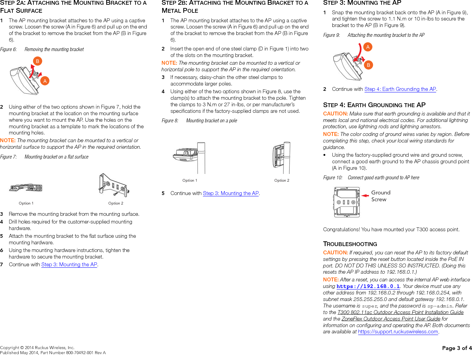 Copyright © 2014 Ruckus Wireless, Inc.Published May 2014, Part Number 800-70492-001 Rev A Page 4 of 4