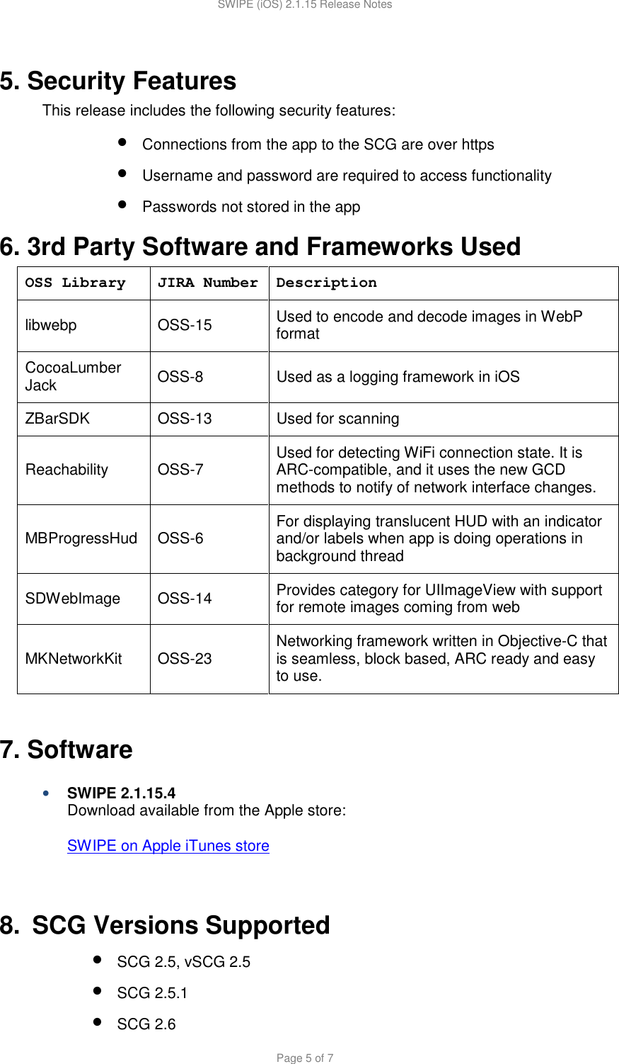 Page 5 of 7 - Ruckus - SWIPE 2.1.15 IOS Release Notes (GA) 20170321 V2.1.15.4 For I OS