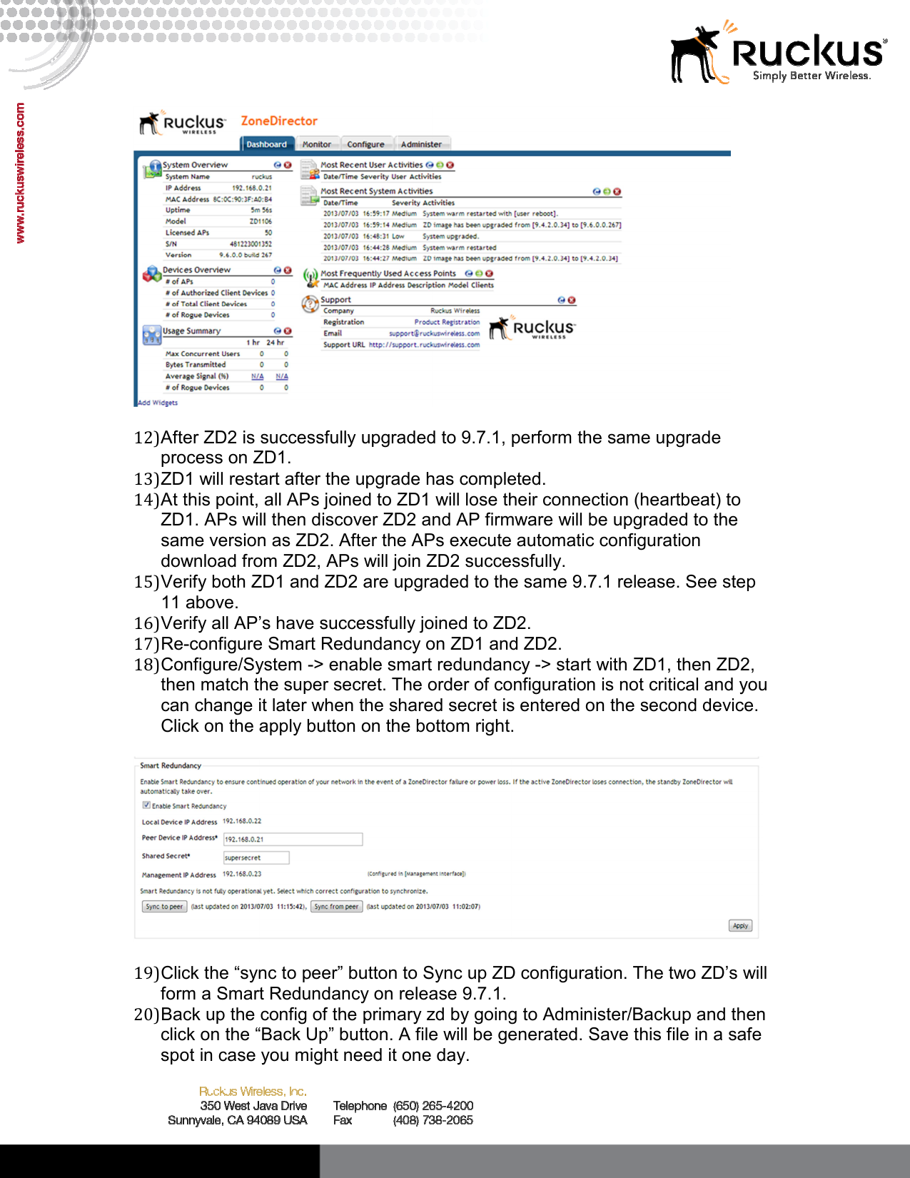 Page 5 of 6 - Ruckus - ZD1100_971 MR Upgrade ZD1100 9.7.1.0.17 (MR) Software Release 971