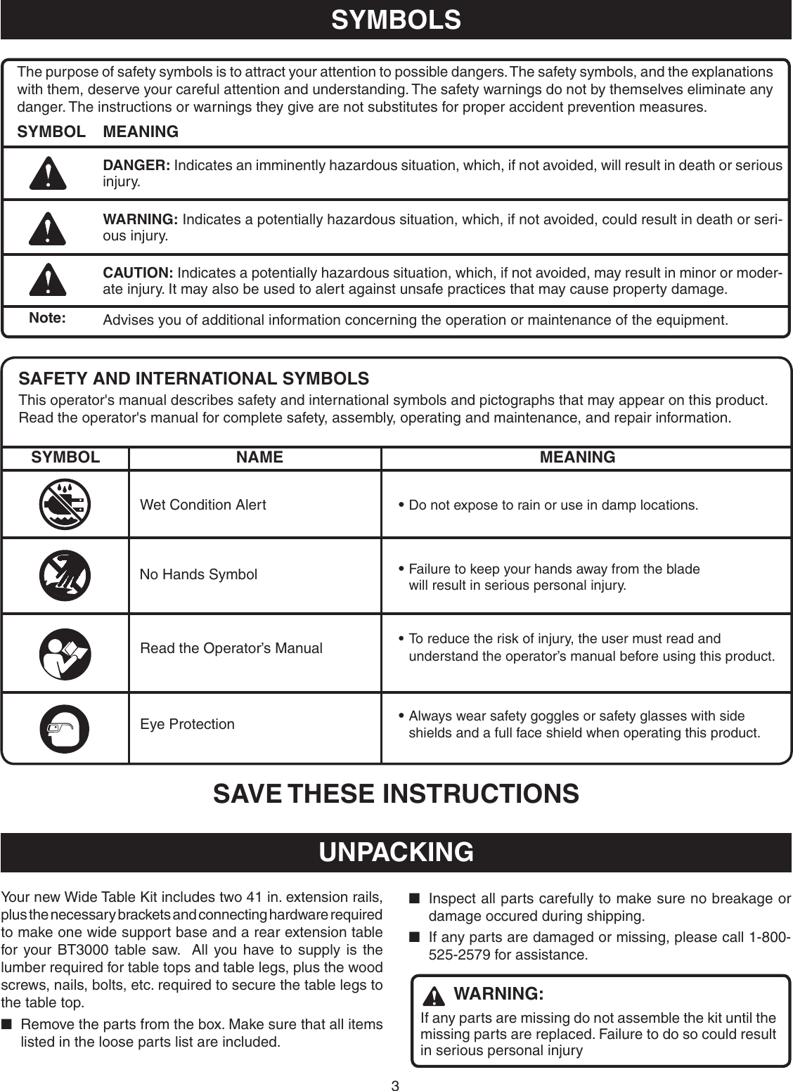 Page 3 of 10 - Ryobi Ryobi-4730300-Owner-S-Manual