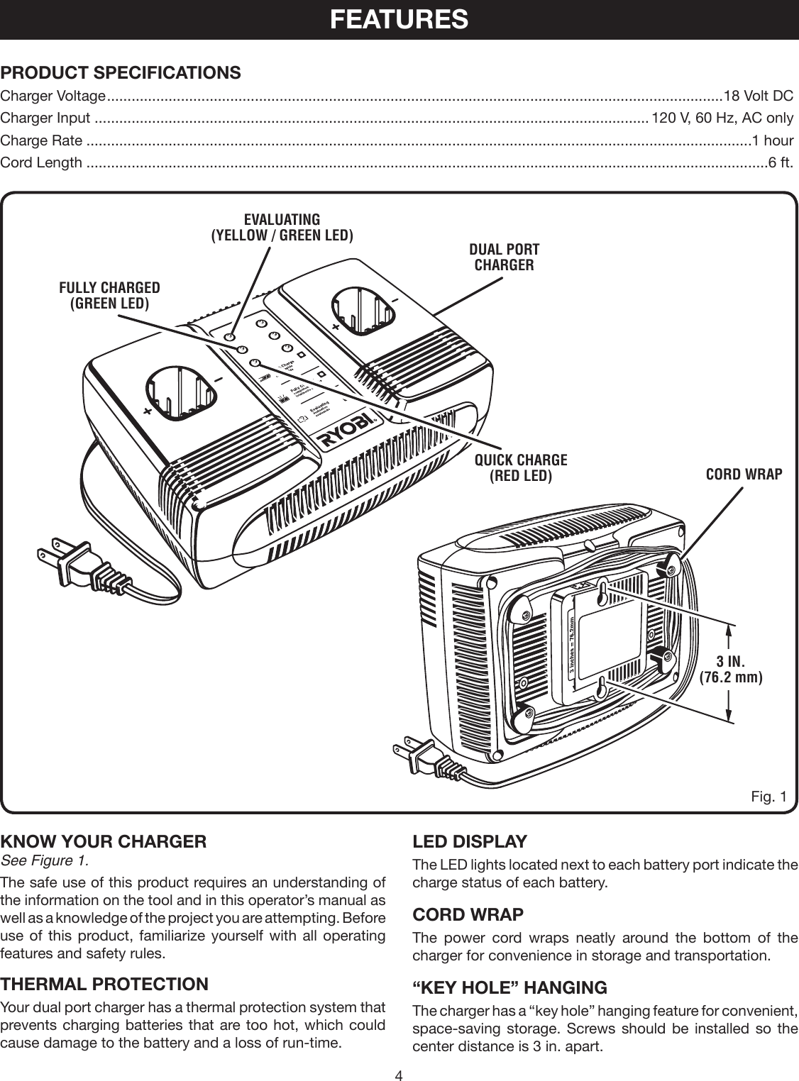 Page 4 of 8 - Ryobi Ryobi-P120-Owner-S-Manual P120_566_eng