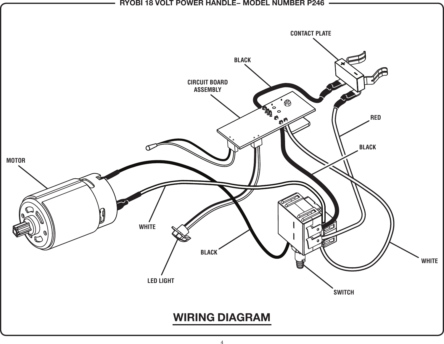 Page 4 of 4 - Ryobi Ryobi-P246-Owner-S-Manual