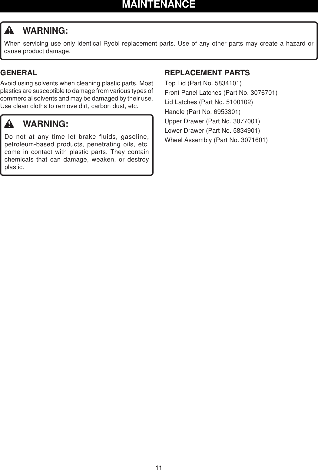 Page 11 of 12 - Ryobi Ryobi-Spc18-Mk618K3-Owner-S-Manual Six_pack_080_eng