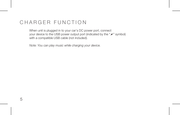 Page 6 of SAGE HUMAN ELECTRONICS C52-M FM Transmitter User Manual 20086 FM Trans Manual