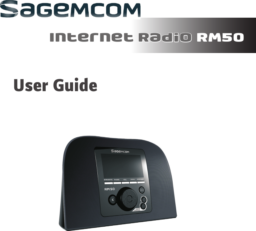 Internet Radio RM50User GuideEnglish