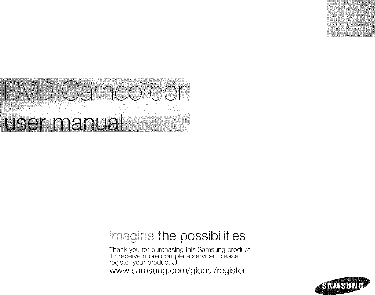 SAMSUNG Digital Camcorder Manual L0804316