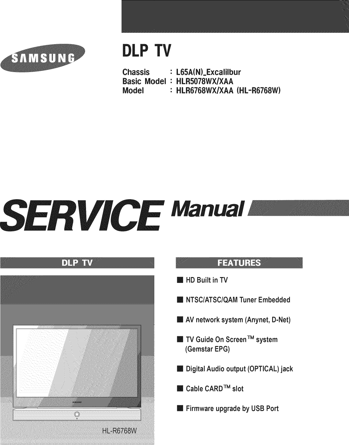 Samsung Television Manual