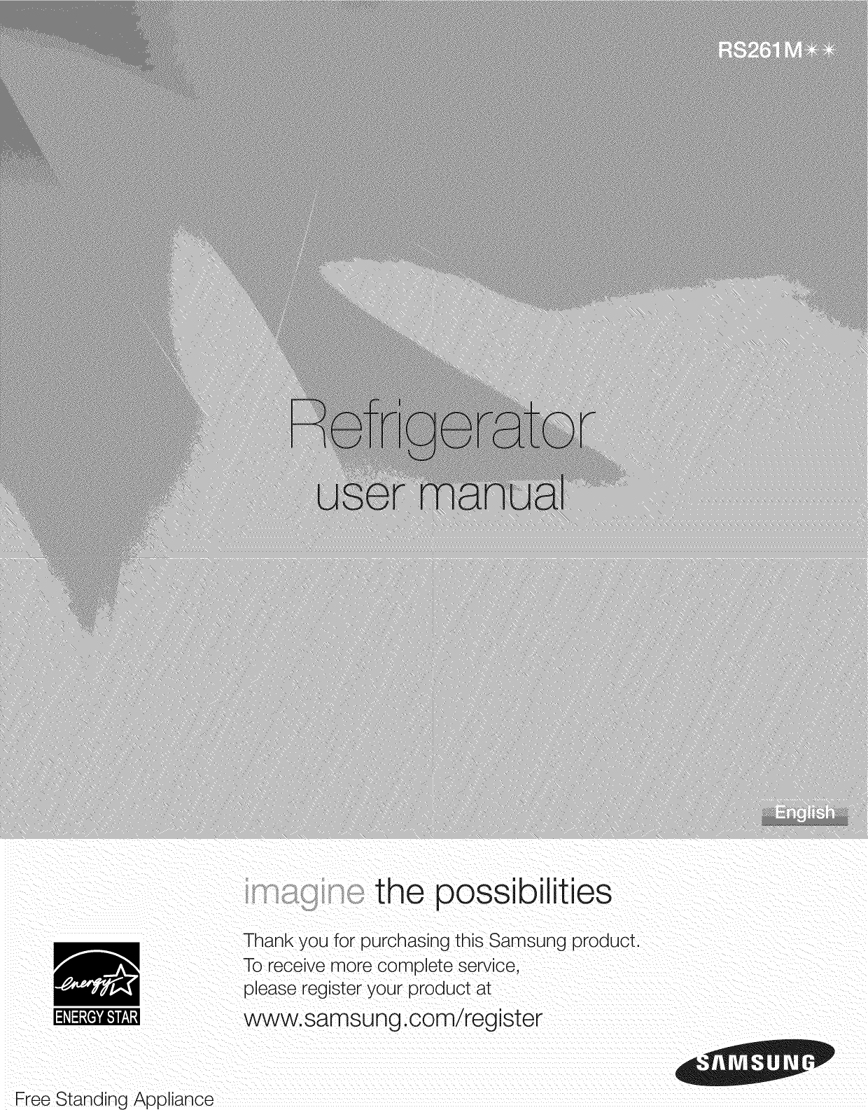 SAMSUNG Side By Refrigerator Manual L1003402