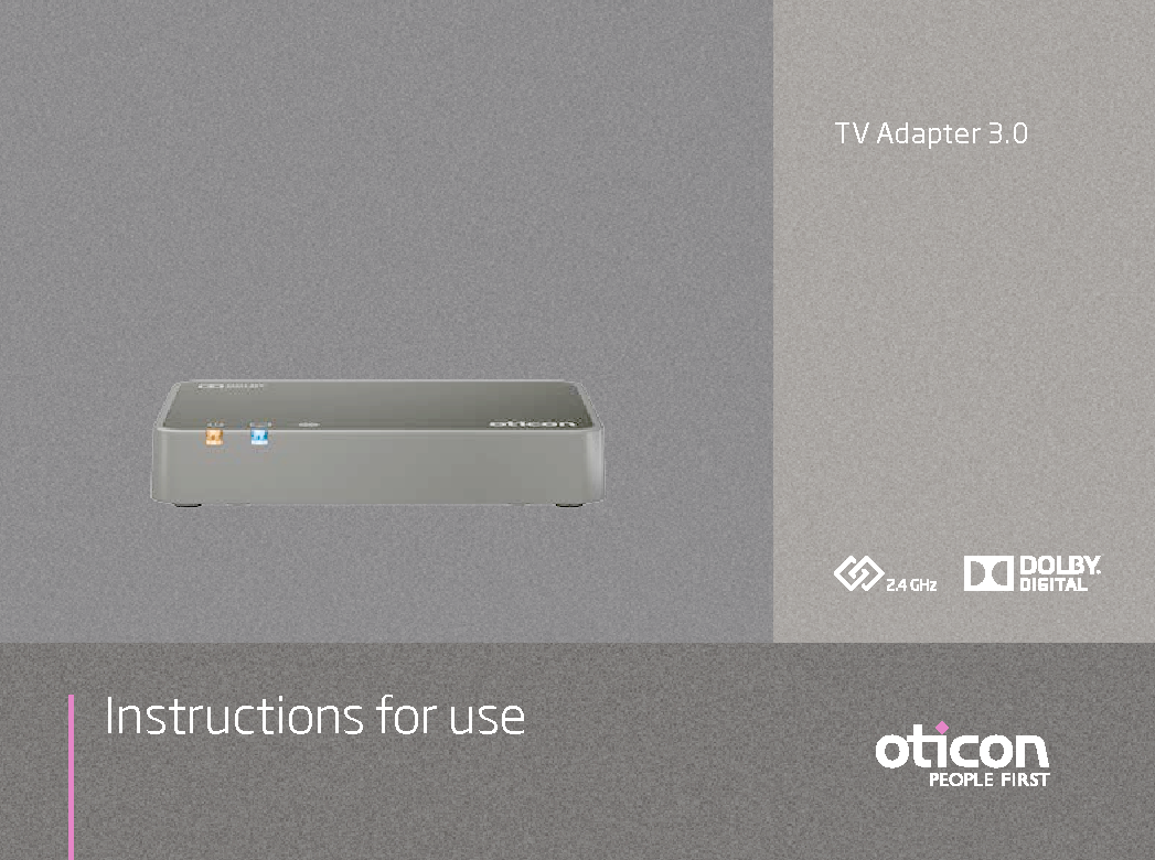 TV Adapter 3.0Instructions for use