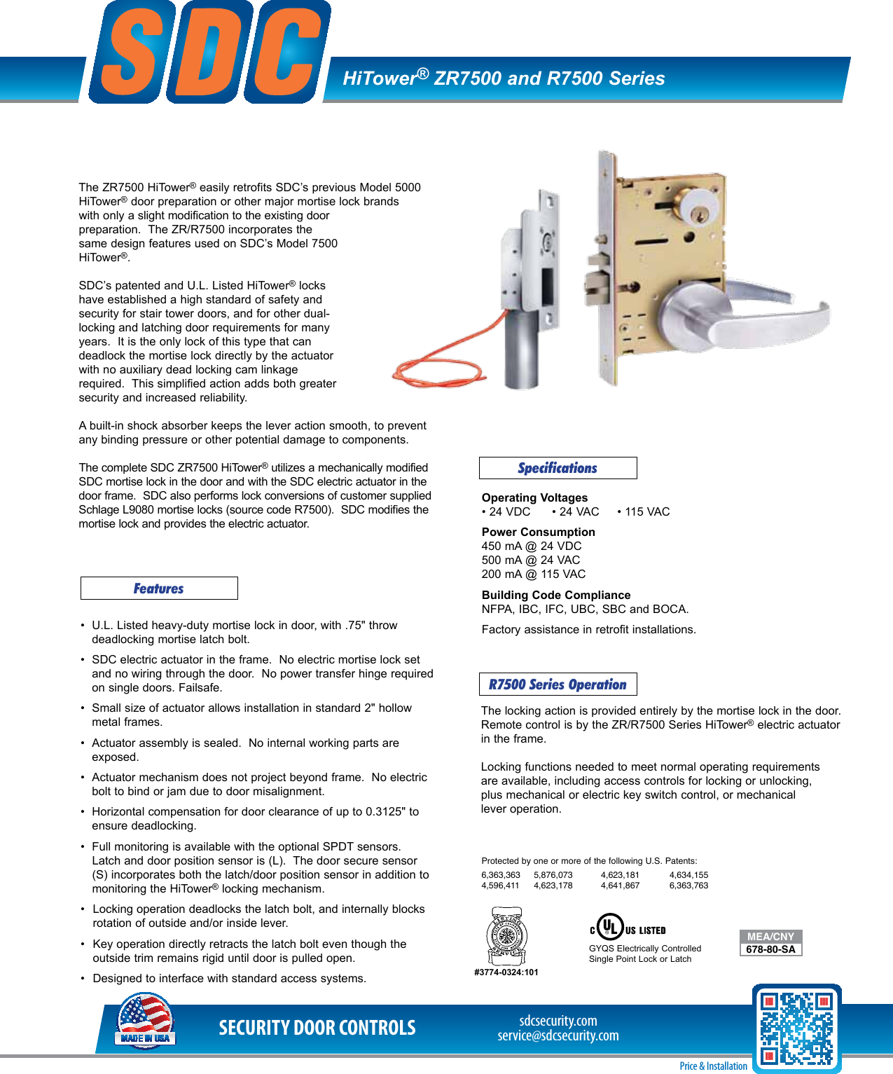 Page 1 of 2 - SDC  7500 N R7500 Data Sheet Datasheet
