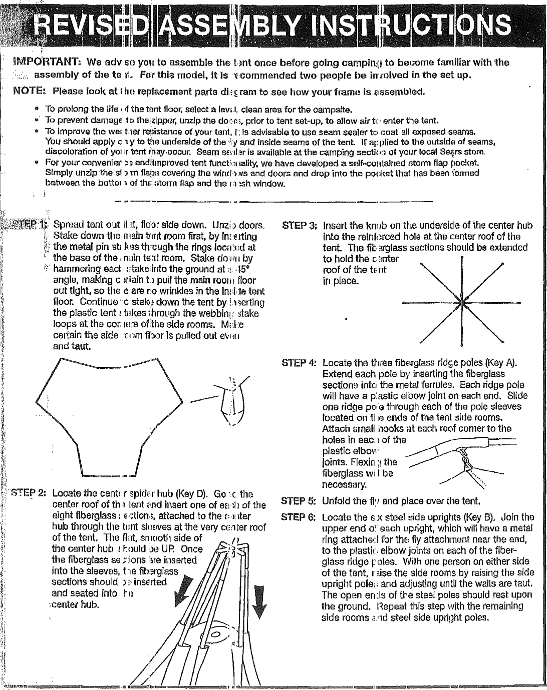 Page 3 of 4 - SEARS  Tents Manual L0909161