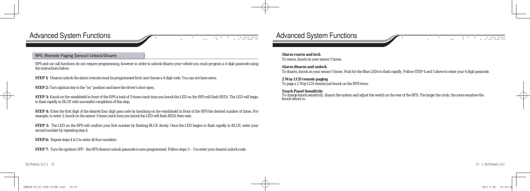 Page 18 of SEGI R901-2WSS Keyless Entry System User Manual VA5R901 2WSS   EN               