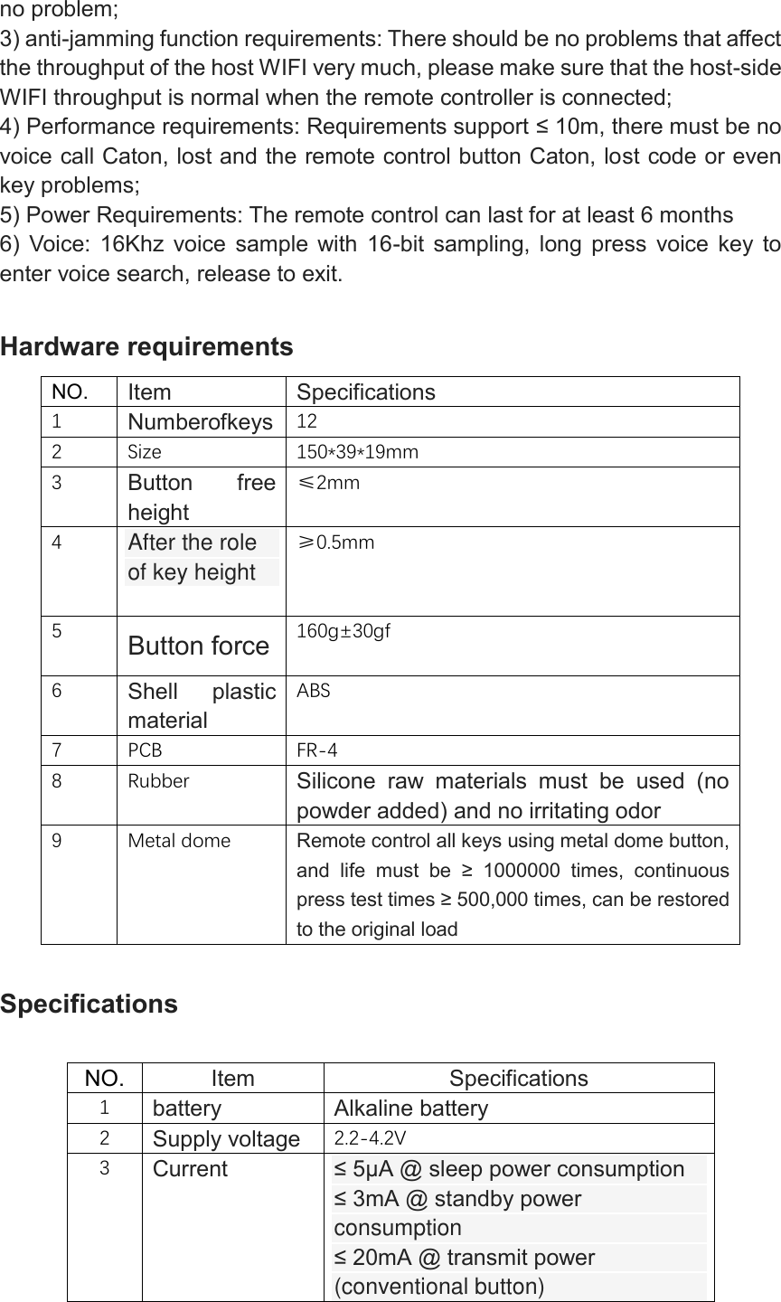 Page 2 of SEI Robotics B06A BT RCU User Manual User Guide