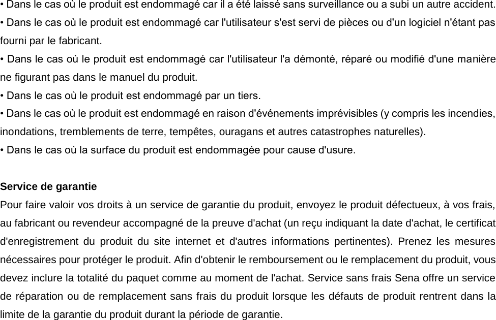 Page 23 of SENA TECHNOLOGIES SP13 BLUETOOTH STEREO MOTORCYCLE HEADSET User Manual 10R OEM 01 Manual ENG  rev2